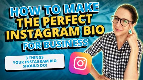 How To Make The Perfect Instagram Bio For Business Youtube
