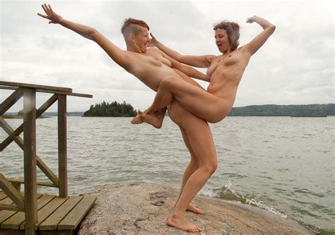 Interesting Lesbian Couple Nude On The Beach Free Sex Pics
