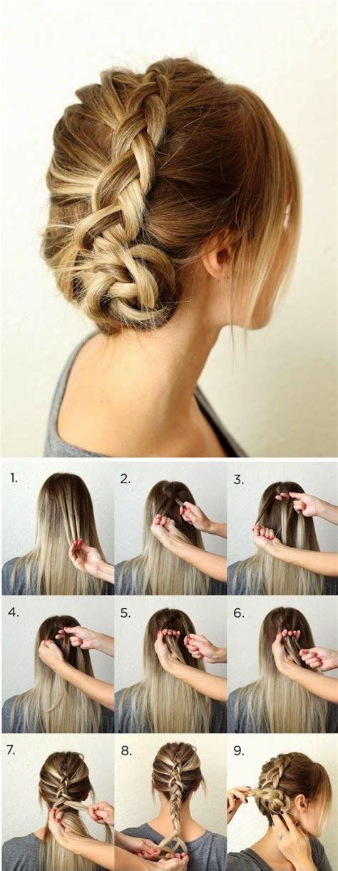 Leaving some portions of hair unbraided in between the braids will make the style look much better. How To : Simple Dutch Braid | Hair styles