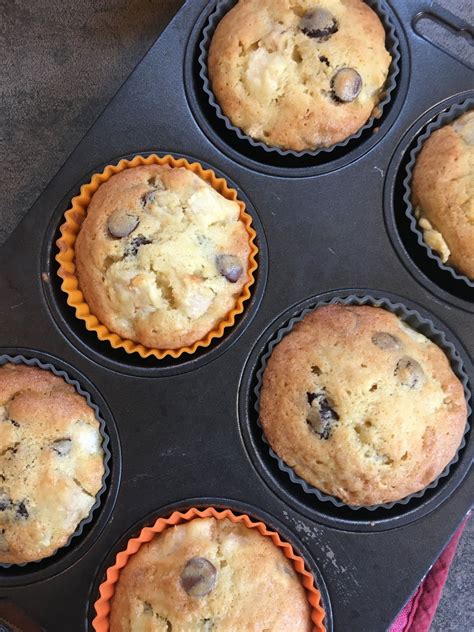 Muffins Hyper Moelleux Aux Poires Et P Pites De Chocolat Le Blog