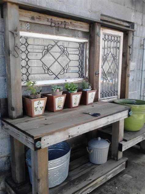 50 Best Potting Bench Ideas To Beautify Your Garden Creative Garden