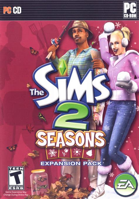 The Sims 2: Seasons (2007) box cover art - MobyGames