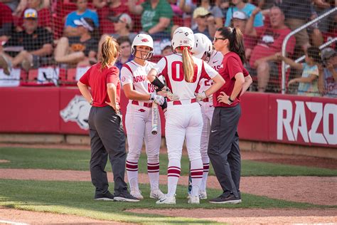 Because the state of arkansas lacks a national football league team, its college football programs draw a great deal of attention every year. Coaching Staff Earns NFCA Regional Accolades | Arkansas ...