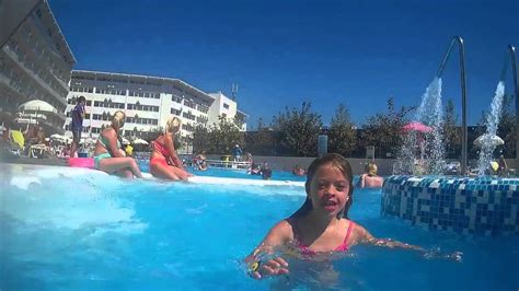 Kelsey In Big Pool Aqua Nevis Club Hotel Youtube