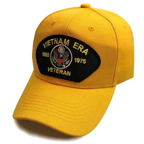 Vietnam Era Veteran Hat Yellow Vetfriends