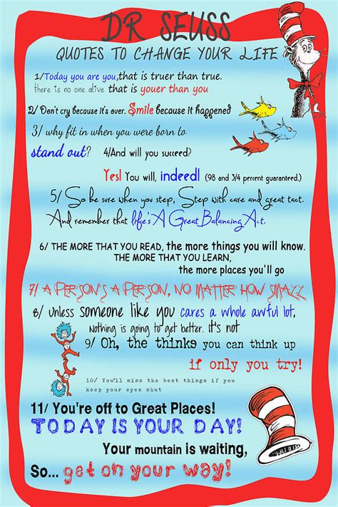 Top 30 Dr Seuss Quotes Quotesgram