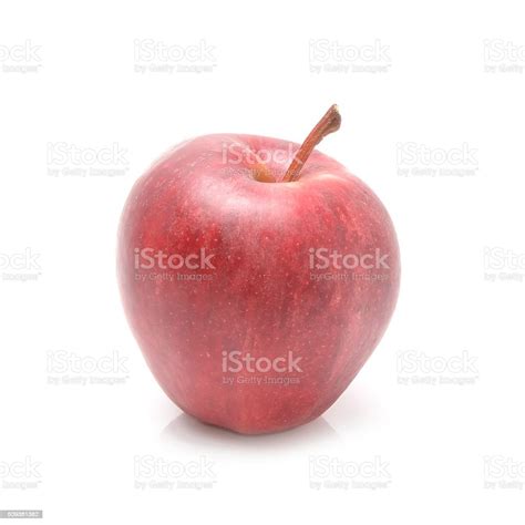 Fresh Gala Apple Isolated On White Background Stock Photo Download