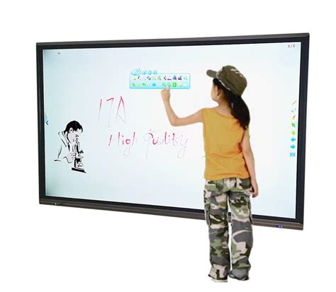 Eco Friendly Interactive Flat Panel Display Led Screen 65 75 86 Inch