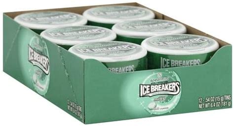 Ice Breakers Sugar Free Spearmint Mints Ea Nutrition Information