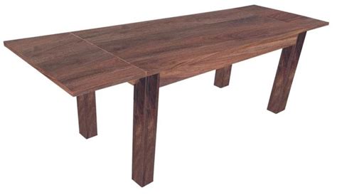 shop houzz artefac solid wood extendable dining table