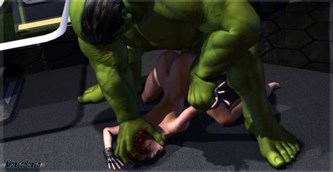 Hulk Fucks Black Widow Luscious