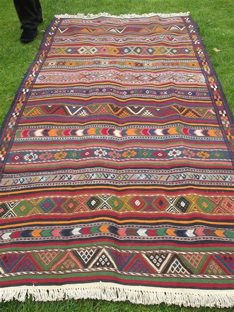 Unbelievably Gorgeous Handwoven Wool Rugkilimcarpet Sumak Etsy