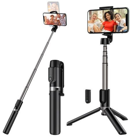Yoozon Selfie Stick Tripod Bluetoothextendable Phone Tripod Selfie Stick With Wireless Remote