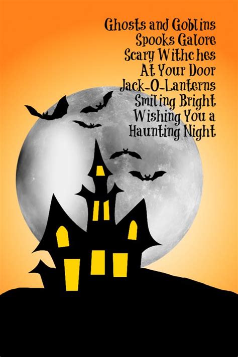 Halloween Halloween Poems And Love Poems On Pinterest