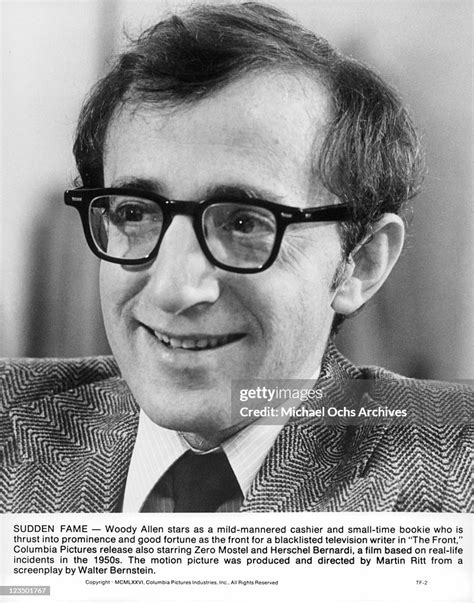 Woody Allen Smiling In A Scene From The Film The Front 1976 News Photo Getty Images