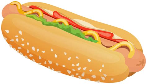 Hot Dog Clipart Transparent Clip Art Library