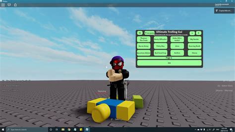 Roblox How To Get The Ultimate Trolling GUI In Your Roblox Game YouTube