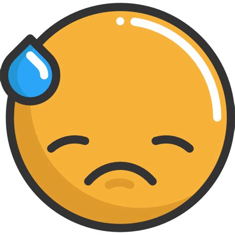 Emoji Feelings Smileys Embarrassed Emoticons Icon