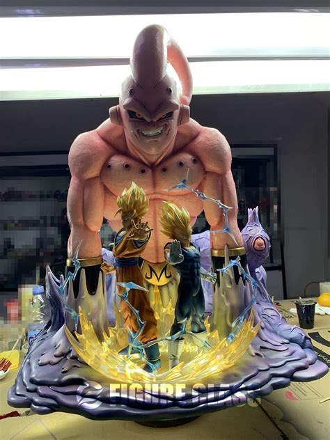 In Stock Figure Class Dragon Ball Z Gokuandvegeta Buu Scene Resin Statue