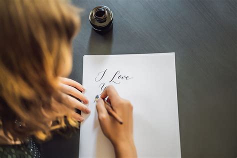 How To Write A Love Letter The Pen Company Blog