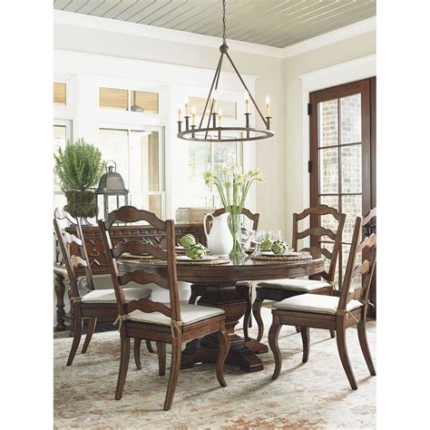 Lexington Home Brands Ridgeview Round Dining Table 945 875c Wood Dining