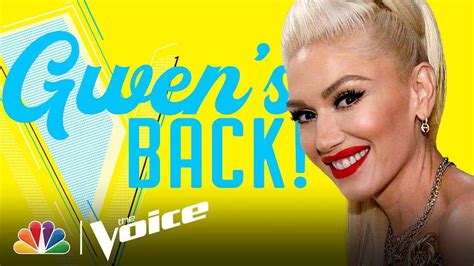 The Voice Season 17 Gwen Stefanis Return First Look Video