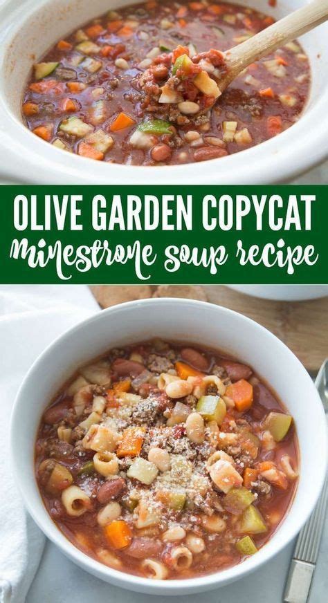 Olive garden stellini soup ingredients. Easy Olive Garden Soup Recipe! Copycat Olive Garden ...