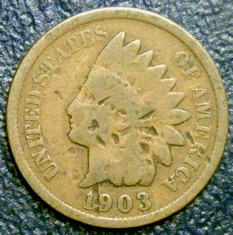 1903 Indian Head Cent Bronze Composite Penny V1p10r3 For Sale Buy