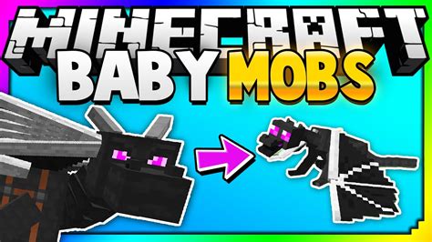 Minecraft The Baby Mobs Youve Never Seen Before Youtube