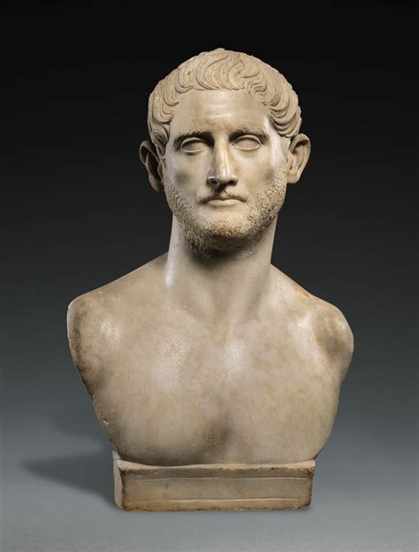 A Roman Marble Portrait Bust Of A Man Trajanic Early 2nd Century Ad