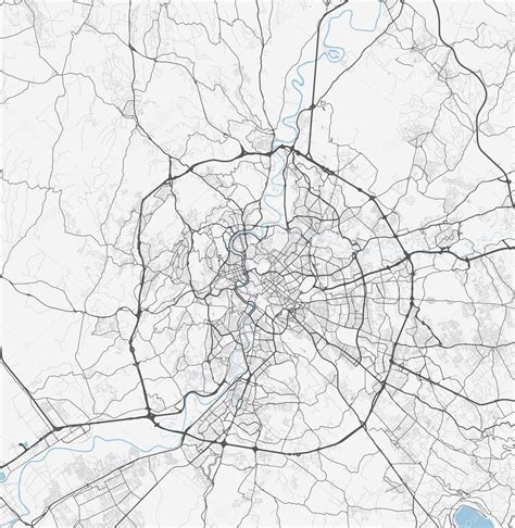 Mappa Della Città Di Roma Strade — Vettoriali Stock © 7viktor7 119355842