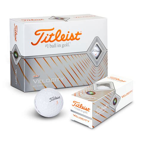 Promotional Titleist Velocity Golf Balls Branded Golf Balls Bongo
