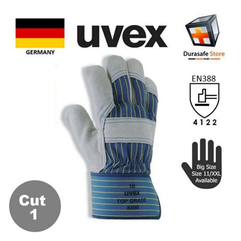 Here is what i've managed. UVEX 60292 TOP Grade 8300 Split Leather Palm Glove Grey ...