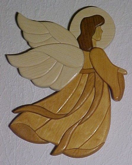 Small Angel Intarsia Reserved For Susan Cargile Etsy Intarsia Wood