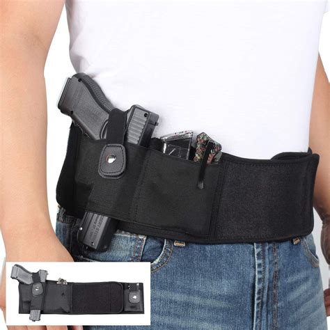 Sizima Ultimate Belly Band Holster For Concealed Carry Waistband Pistol