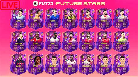🔴live Fifa 23 Future Stars Promo Live 6pm Content 85 Player Pick