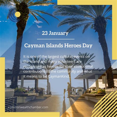 cayman islands heroes day commonwealth chamber of commerce