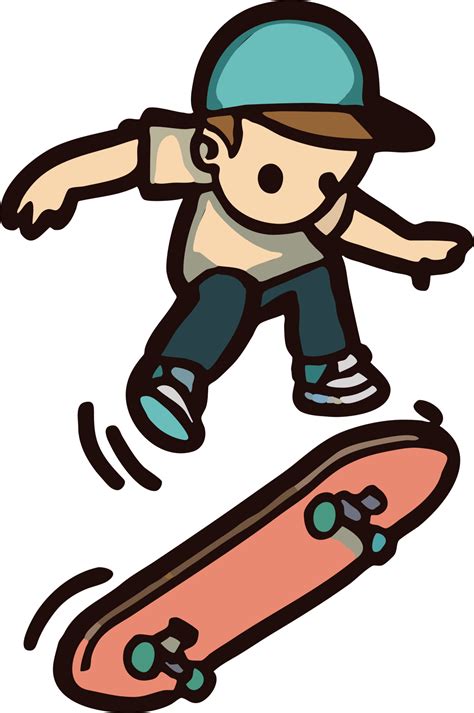 Skateboarding Png Graphic Clipart Design 24045603 Png