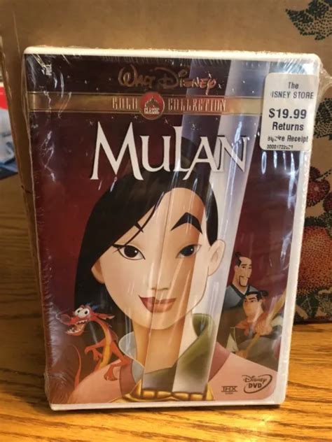 Walt Disney Gold Collection Edition Mulan Dvd New Sealed 15 00 Picclick