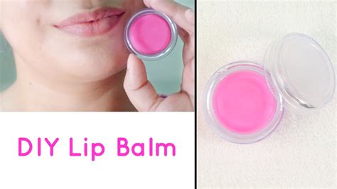 how to make pink lips balm
