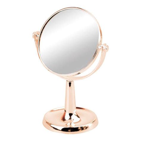 espelho de mesa maquiagem com aumento e suporte giratório em promoção ofertas na americanas