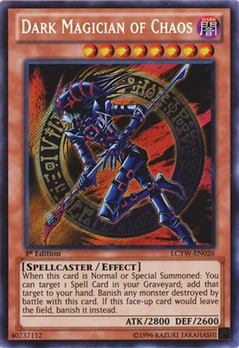 Yu Gi Oh Legendary Collection 3 1st Ed Single Dark Magician Of Chaos