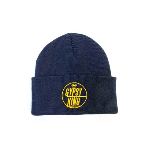 Navy Blue Beanie Hat Tyson Fury Official Merchandise