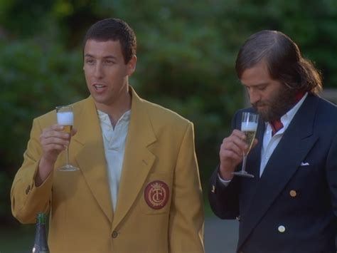 Hi, at first i thought my eyes were going but after stopping on the frames in the dvd it appears to me that at during the. Sandler in Happy Gilmore - Adam Sandler Image (19146040 ...