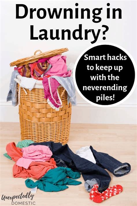 Overwhelmed By Laundry Tricks To Shrink Your Laundry Pile Faster Laundry Hacks Cleaning