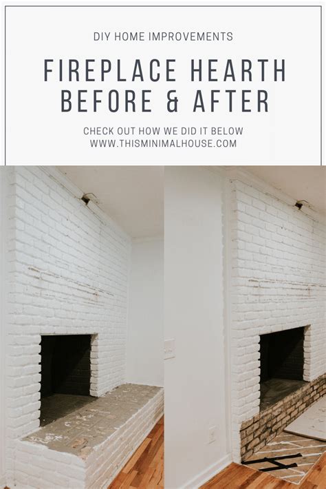 They'd tried and angle grinder and made very slow and messy progress on a concrete slab containing lots of flint. REMOVING OUR FIREPLACE'S BRICK HEARTH | Brick hearth ...