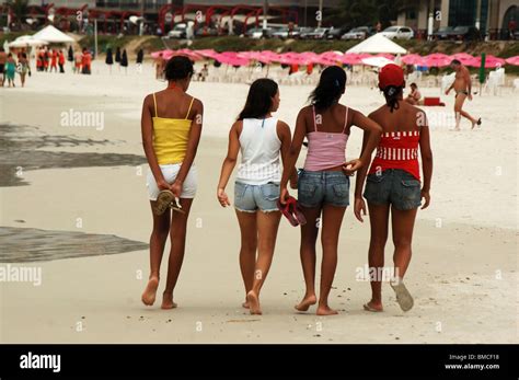Sexy And Beautiful Brazilian Girls In The Beach Cabo Frio Brasil South