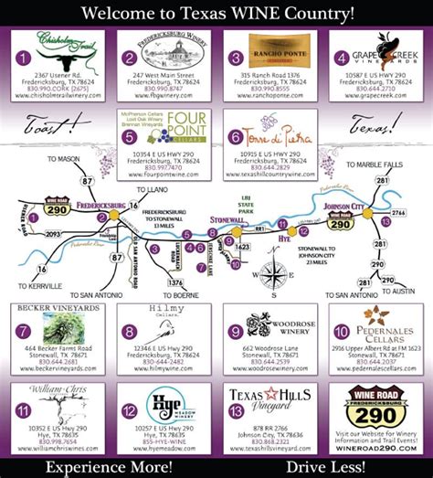 Map Of Texas Hill Country Wineries Valley Zip Code Map