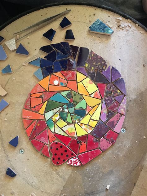 Pin Von Sarah Heatley Auf Gartenkunst Mosaik Mosaik Muster Mosaik Diy