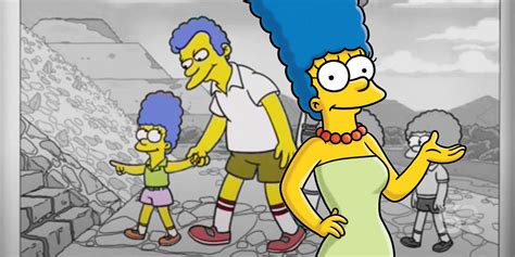 The Simpsons What Happened To Marges Father Screen Rant